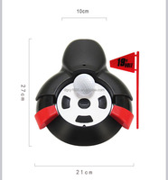Equipo de Entrenamiento de Golf Eléctrico Automático para Retorno de Pelotas, con Varilla de Empuje y Rebote, Rojo y Negro, del Fabricante Original