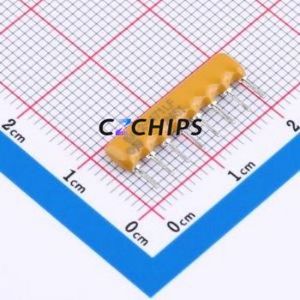 4608X-102-471LF ตัวต้านทานแบบเครือข่าย SIP-8-2.54 มม. (จำนวนตัวต้านทาน: 4 ตัว) (ค่าความต้านทาน: 470 โอห์ม ความแม่นยำ: 2%) - Product Image 1