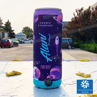 Bouteille de Boisson Gonflable Colorée Personnalisée, Bouteille Géante et Canette Géante Gonflable pour Publicité et Promotion