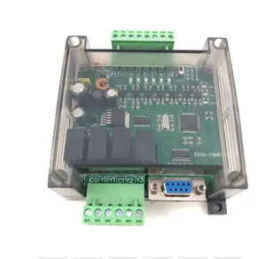PLC industrial control board with housing FX1N-10MR FX1N-10MT controller programmable module