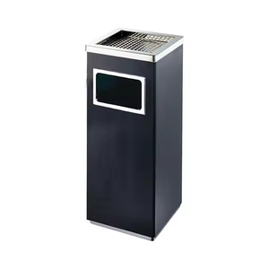 Thép Không Gỉ Hình Chữ Nhật Chân Xô Văn Phòng Thùng Rác Bin OEM Cổ Điển Phong Cách Thân Thiện Với Môi Thùng Rác Có Thể Cho Khách Sạn Trong Nhà/Ngoài Trời Sử Dụng - Product Image 2