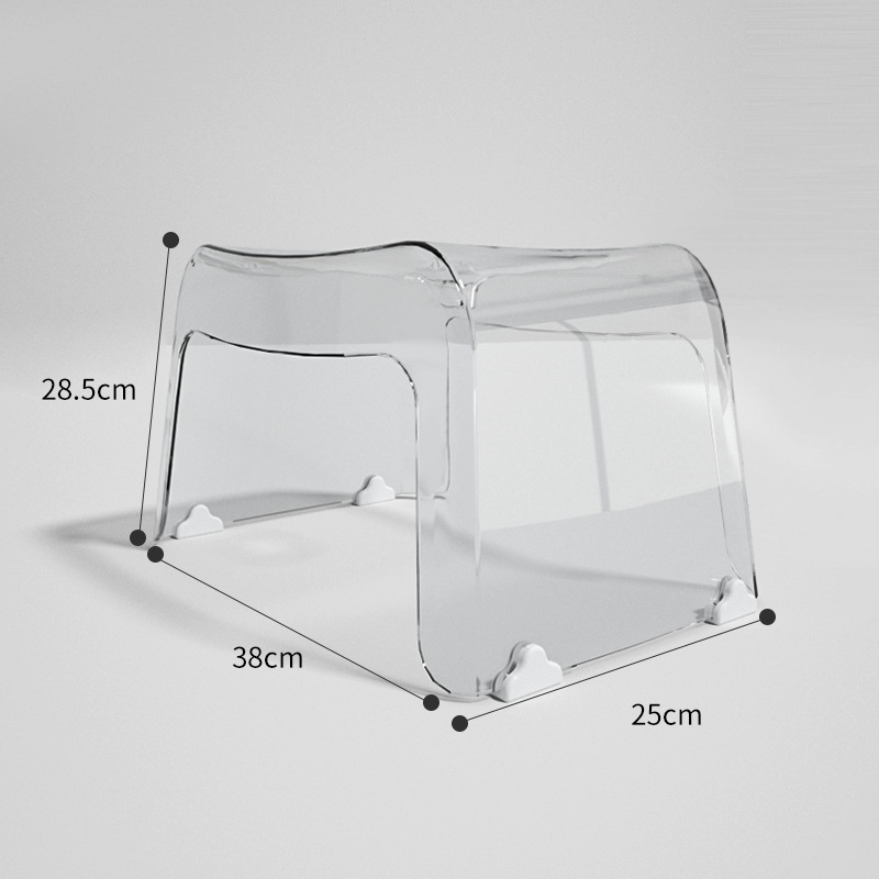 Large white transparent