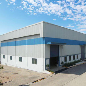 פלדה טרומי קל משקל בניין מפעל פלדה מגולוון עם mzzanine למכירה בגדלים מותאמים אישית - Product Image 2