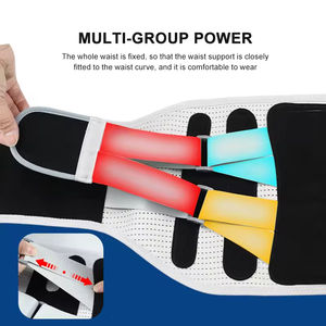 FSPG Venta al por mayor Cinturón de soporte lumbar transpirable con tracción y descompresión para la espalda baja, faja de compresión para el dolor, de Spandex, ¡Gran oferta! - Product Image 5
