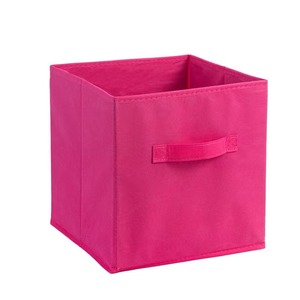 11 Inch Non Woven Fabric Storage Cubes 8 Pack Stackable Foldable Closet Bins 10-20L Organizer <b>Box</b> for Clothes Toys <b>Blanket</b> - Product Image 4