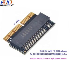 Adattatore SSD M.2 NGFF M-key 12+16Pin PCIe 4X NVME AHCI per MacLaptop Air Pro 2013-2017 A1465 A1466 A1398 A1502 - Product Image 2