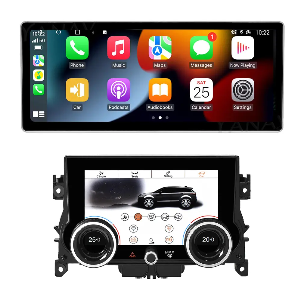 12.3" Android Touch Screen GPS Car Radio Navigation For Land Rover Range Rover Evoque 2012-2019 Wifi System
