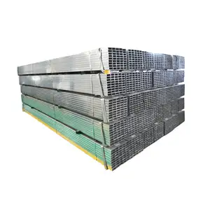 Hot Dip Galvanized Hollow Gi Galvanized square Low Carbon Seamless Steel Pipe