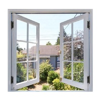 Ventana Abatible de PVC con Doble Acristalamiento Insonorizado y Vidrio Templado, Estándar Europeo, Garantía de 10 Años, Proveedores de China