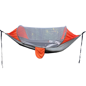 <span class=keywords><strong>Hamac</strong></span> avec auvent ventilé, protection supérieure contre les UV, en nylon avec <span class=keywords><strong>filet</strong></span> latéral amovible - Product Image 2