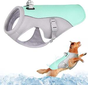 Veste rafraîchissante pour <span class=keywords><strong>chien</strong></span> en maille respirante avancée, technologie de refroidissement par évaporation, gilet d'extérieur pour animaux de compagnie pour la marche estivale, réfléchissant - Product Image 1