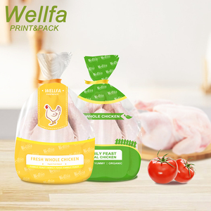 HALAL Grado Alimenticio Personalizado Plástico Asado Congelado Aves Turquía PE bolsa Congelado Pollo Entero Bolsa <span class=keywords><strong>De</strong></span> Embalaje - Product Image 1