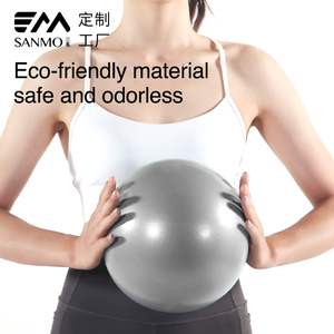 Mini Balón de Pilates de PVC Mate de 8 Pulgadas (25 cm), Antiexplosión, Balón de Yoga de 20 cm, Logotipo Personalizado, Plástico Suave, para Fitness y Gimnasia, a Prueba de Explosiones - Product Image 3