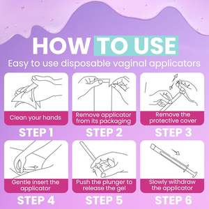 Gel Pengencang pelembap vagina kustom 100% aman detoks mengencangkan Area Yoni tahan lama untuk kekeringan vagina - Product Image 3