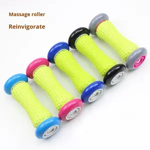 Vente directe d'usine Rouleau de <span class=keywords><strong>massage</strong></span> de yoga portable Rouleau de <span class=keywords><strong>massage</strong></span> des mains et des pieds Méridien Relaxation du fascia du corps entier Roue de fitness Musculation - Product Image 1