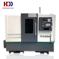 Tour à commande numérique CNC, vente chaude, TCK50A/500/800, tour à commande numérique à banc incliné