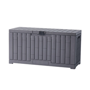 Outdoor Garden <b>Storage</b> <b>Box</b> 115L230L310L380L460L <b>Waterproof</b> Lockable Tool Cabinet Patio Organization Rectangle Shape - Product Image 5