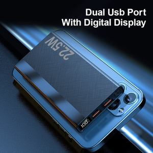Batería Externa Portátil Ultra Delgada con Logotipo Personalizado 10000mAh/20000mah/30000mah Carga Rápida Entrada Micro USB para iPhone 13 14 15 - Product Image 4