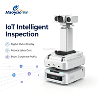 Robot de Inspección Eléctrica Multifuncional para Interiores y Exteriores, Robot de Patrulla de Seguridad con Monitoreo por IA, Cámara de Visión de 360 Grados, NUEVO