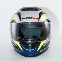 Casque de moto électrique certifié DOT et ECE 2023, casque de moto universel, casque intégral