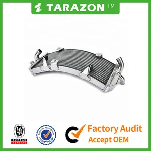 Aluminium Radiator For Motorcycle Custom Curved Motorcycle Aluminum Radiator For Yamaha Tmax 530 Scooter Parts