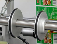Divers bureau semi-automatique pot de confiture de miel bouteille de vin conteneur rond étiqueteuse d'autocollants auto-adhésifs avec imprimante de date