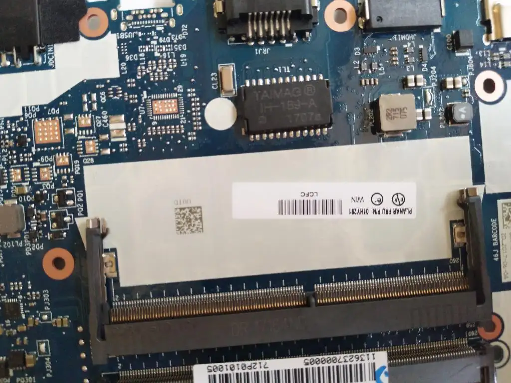 SN NM-A821 Fru 01hy291 CPU i36006u i57200U i77500U i76500U Mô hình tương thích thay thế ce470 E470 máy tính xách tay ThinkPad Bo mạch chủ