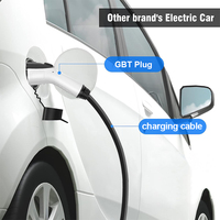 Câble de chargeur EV OLINK 22 kW Type 2 vers GBT, 32A, 3 phases, adaptateur de charge pour véhicules électriques, pour station européenne vers véhicule électrique chinois
