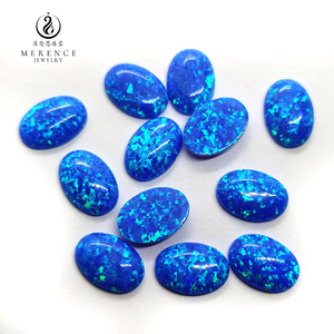 Merence <span class=keywords><strong>opale</strong></span> Cabochon sintetico taglio ovale colorato di alta qualità - Product Image 4