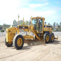 Promotion : Niveleuse routière d'occasion Cat 140G 140K en bon état, niveleuse 120G 140H avec pompe à roulement, modèle 2012, 185 CV, origine Japon