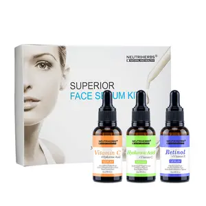 Luxury Brightening Hydrating Repair Vc Anti Aging Serum 3-Pack For Face