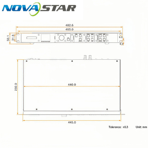 Processore All-in-One Novastar CMS260 al Miglior Prezzo, Supporta fino a 2,6 Milioni di Pixel per il Controllo e la Lavorazione di Video da Palcoscenico - Product Image 6