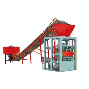 Máquina de fabricación de bloques de cerámica, planta de corte de piedra de elevación reciclada de residuos de baja inversión, diésel