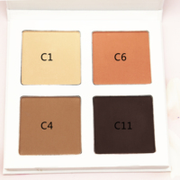 Meilleure Palette de Maquillage Contour Vegan Private Label Poudre Pressée Minérale Surligneur Maquillage pour Mettre en valeur Vos Caractéristiques