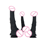 Nuevo Dildo Realista de Pene de Caballo de Guerra, Dildo Gigante de Hembra, Expansor Anal, Plug Anal, Masturbador Unisex de Silicona Líquida