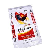 Sac tissé en PP laminé BOPP pour aliments pour animaux, capacité 20kg 25kg 50kg, résistant à l'humidité et imprimé en héliogravure, pour l'agriculture et la farine