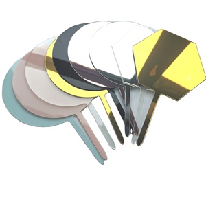 Adorno de Pastel Acrílico Personalizable en Blanco, Variedad de Formas y Colores para Decoración de Pasteles de <span class=keywords><strong>San</strong></span> Valentín y Cumpleaños - Product Image 1