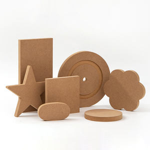 ชิ้นส่วนเฟอร์นิเจอร์เราเตอร์ MDF CNC ความหนาแน่นปานกลางปรับแต่งได้ E0เกรด E1 - Product Image 3