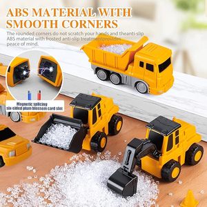 Robot magnétique voiture bloc de construction magnétique <span class=keywords><strong>assemblage</strong></span> magnétique pour garçons feuille magnétique puzzle jouet pour enfants - Product Image 2