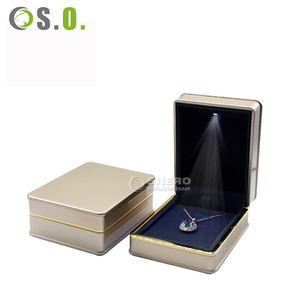 Exclusiva Caja de Joyería al por Mayor en Oro Rosa para Anillos y Collares - Product Image 6