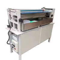 Máquina de encolado de fusión en caliente semiautomática 2025, recubridor de rodillo eléctrico con recubrimiento de papel de pared, máquina cortadora de componentes de núcleo de motor