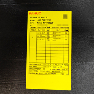Motor FANUC A06B-0223-B000 para máquinas CNC A06B0223B000 - Product Image 2