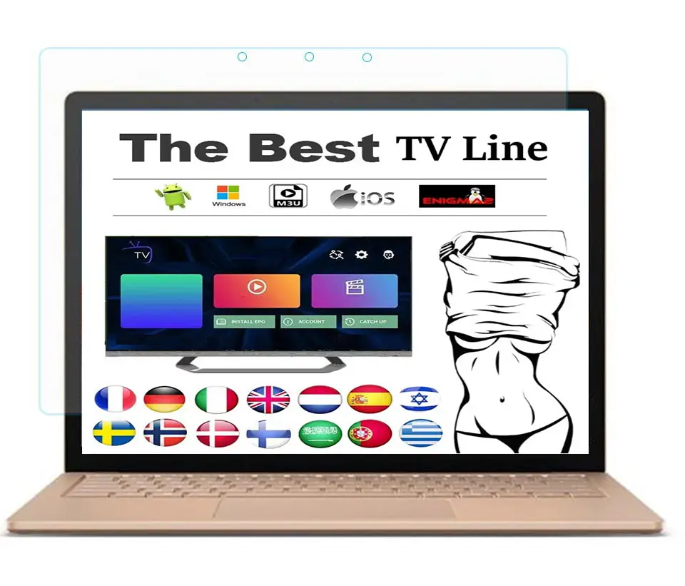 TV box 4k 24 hours Free Test Android Smart tv Reseller Panel HD M3U hot IPTV Subscription 12 months