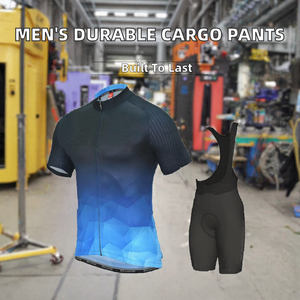 Custom Feiny <b>Men's</b> Adults Work <b>Cargo</b> <b>Pants</b> Durable Embossed Heat-Transfer Multi-Pockets Cotton Polyester Material Comfortable - Product Image 2