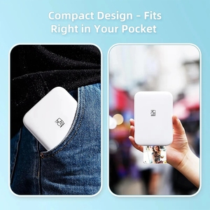 HPRT MT53 <strong>Portable</strong> Mini Photo <strong>Printer</strong> Cheap Pocket Travel <strong>Bluetooth</strong> <strong>Printer</strong> for Iphone Android Dropshipping Wholesale - Product Image 5