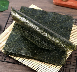 Alga Nori Orgánica Seca para Sushi, Hojas <span class=keywords><strong>de</strong></span> Alga Yaki Nori Tostadas, Snacks <span class=keywords><strong>de</strong></span> Algas Marinas, Jasonfood, Paquete al Vacío <span class=keywords><strong>de</strong></span> 50 Hojas - Product Image 4