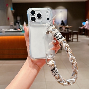<span class=keywords><strong>Funda</strong></span> Brillante <span class=keywords><strong>con</strong></span> Diseño de <span class=keywords><strong>Cuerda</strong></span> y Correa para <span class=keywords><strong>iPhone</strong></span> 17/17 Air/17 Promax - Product Image 6
