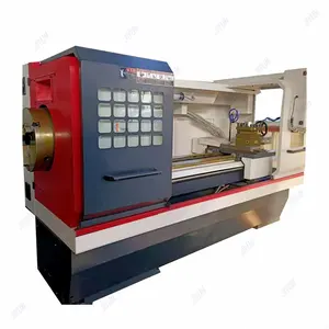 UAE Metrische Zoll Rohrdraht-Schneckenschnitt Cnc- Drehmaschine, Qk1350/1363 Stahlrohr-Schleifen CNC-Drehmaschine Preis