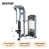 Appareil de musculation professionnel en acier pour usage commercial : machines à Delt Fly arrière, Reverse Fly et Chest Fly assises pour un entraînement complet