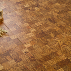 Parquet en bois d'ingénierie AVANTIMORA Durable Edge CE Embossed Grade ABC 12mm 20mm multicouche en Padauk à rainures et languettes pour Club House - Product Image 1